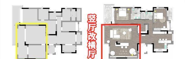 书房|体验过才知道“横厅户型”好住,这5种横厅方案,随便装装都洋气