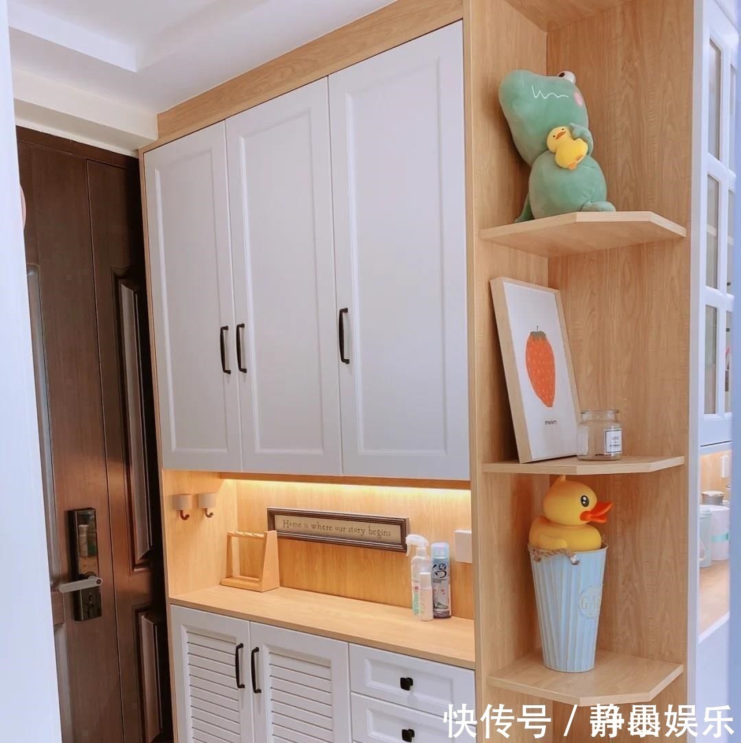 餐边柜|后悔没早点看见她家的装修,全屋温馨舒适到令人羡慕,越看越舒服