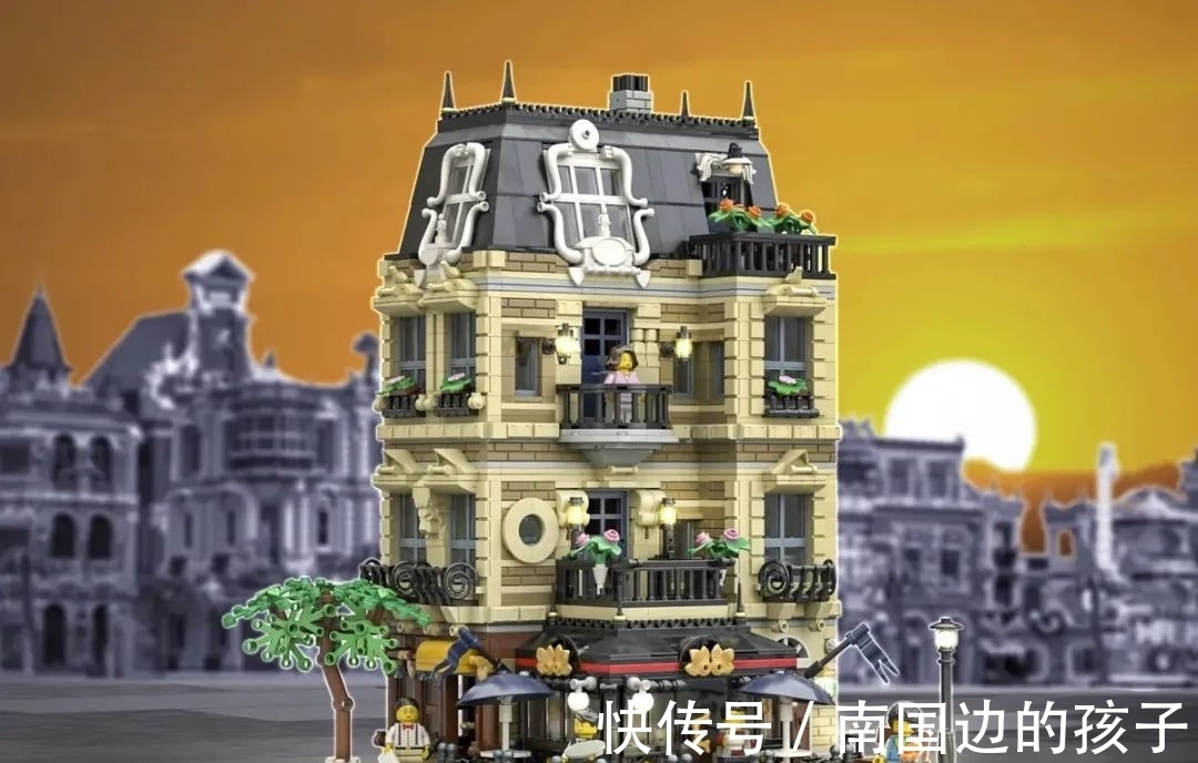 作品|乐高Ideas作品《公寓》获得10000票支持!
