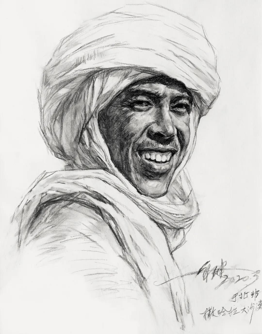  《2020 困居北非158天 李自健百幅素描油画展》即将开展！|新展预告 | 百幅