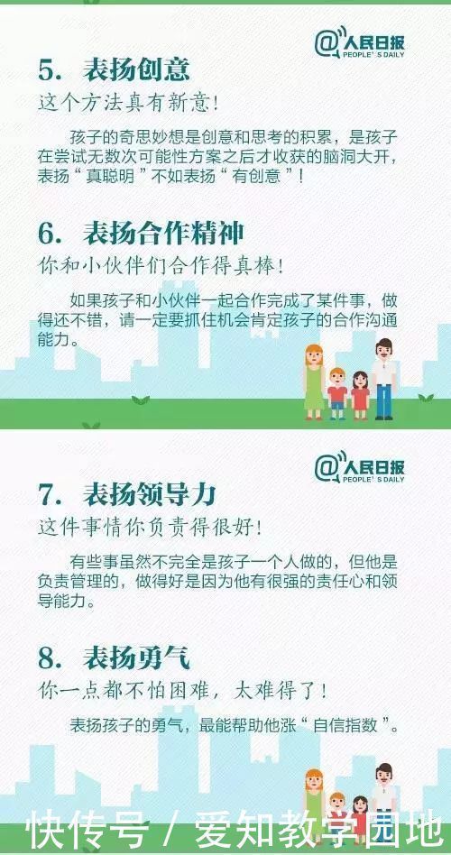 表扬|人民日报:15个表扬孩子和10个惩罚孩子的科学方法,家长必读!