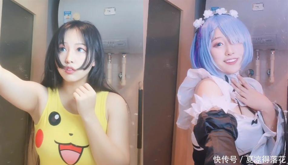 蜘蛛侠|最近擦镜子cos火了,萌妹秒变蕾姆,小哥哥还原蜘蛛侠