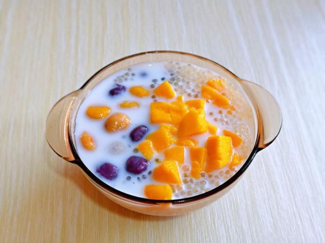 家庭版香芒西米露，比甜品店好吃，清暑气解燥热，我家每周必做