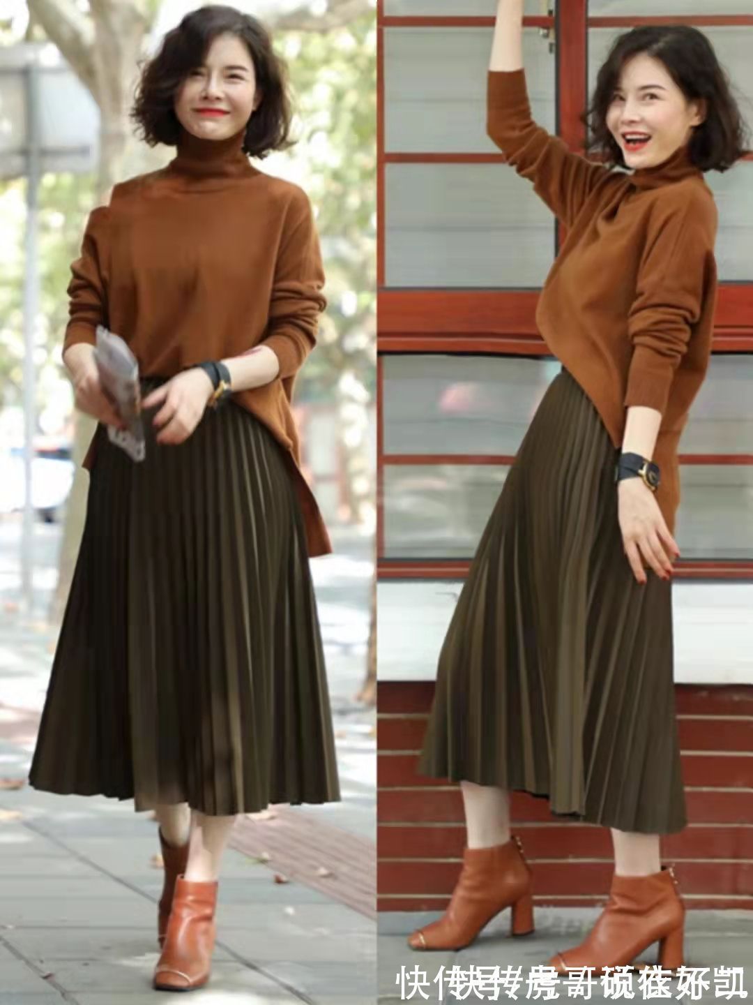 皮裤 乐福鞋不够洋气了，今年秋季流行这四双“靴子”，50岁女人穿真美