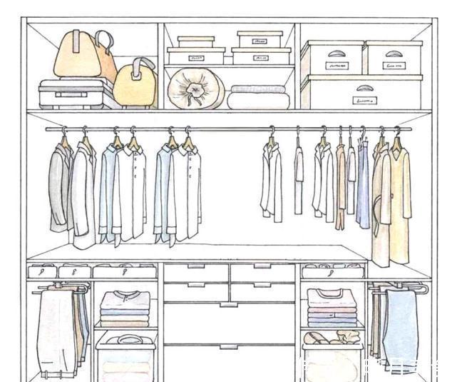 墙体|卧室别再做定制衣柜了,砌个墙这样装修,能省好几千