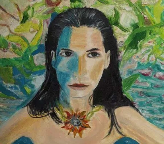 自闭症|一个自闭症儿童的画作,印到了世界超模的裙子上,成中国的毕加索