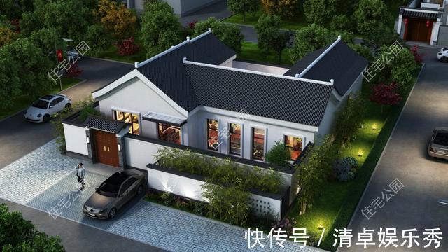 建筑面积|建房预算20万起,我帮你挑了这5套中式小院,哪套更好?