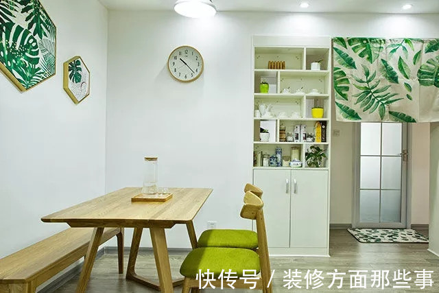 装修|80平北欧风二居室,视觉清爽又梦幻