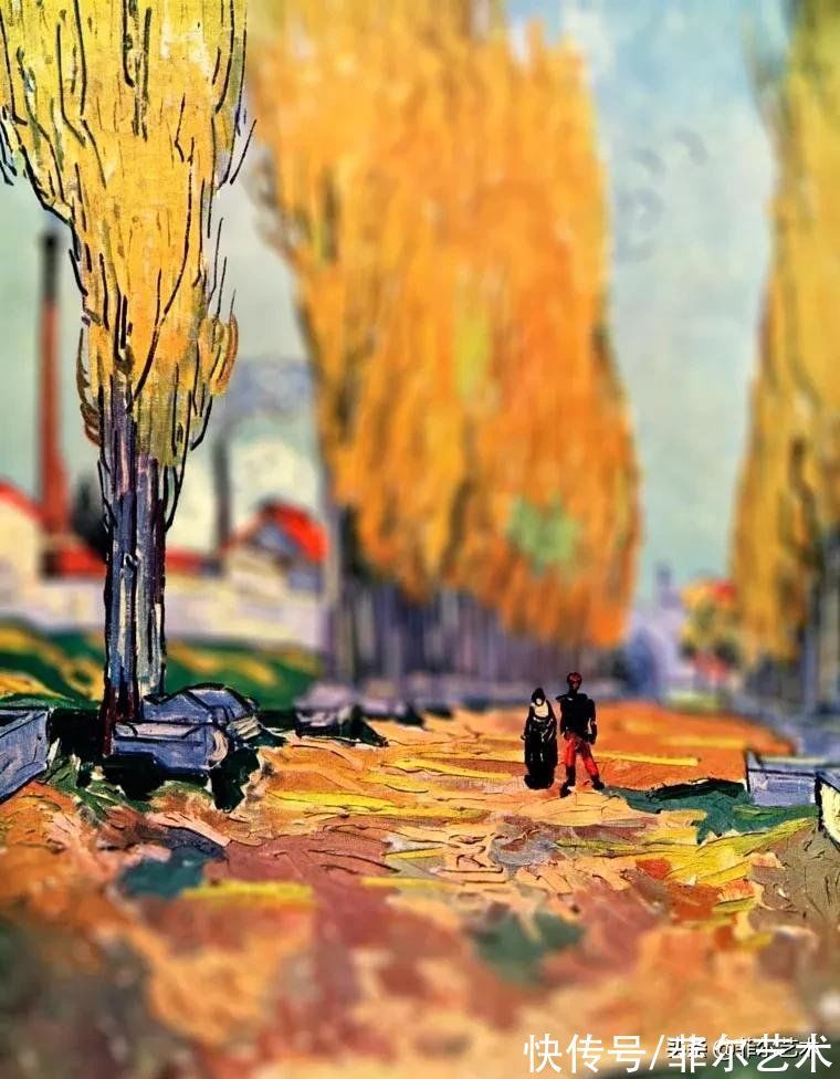 色调&简直美炸了!油画棒画出了油画的质感,色调太抢眼了
