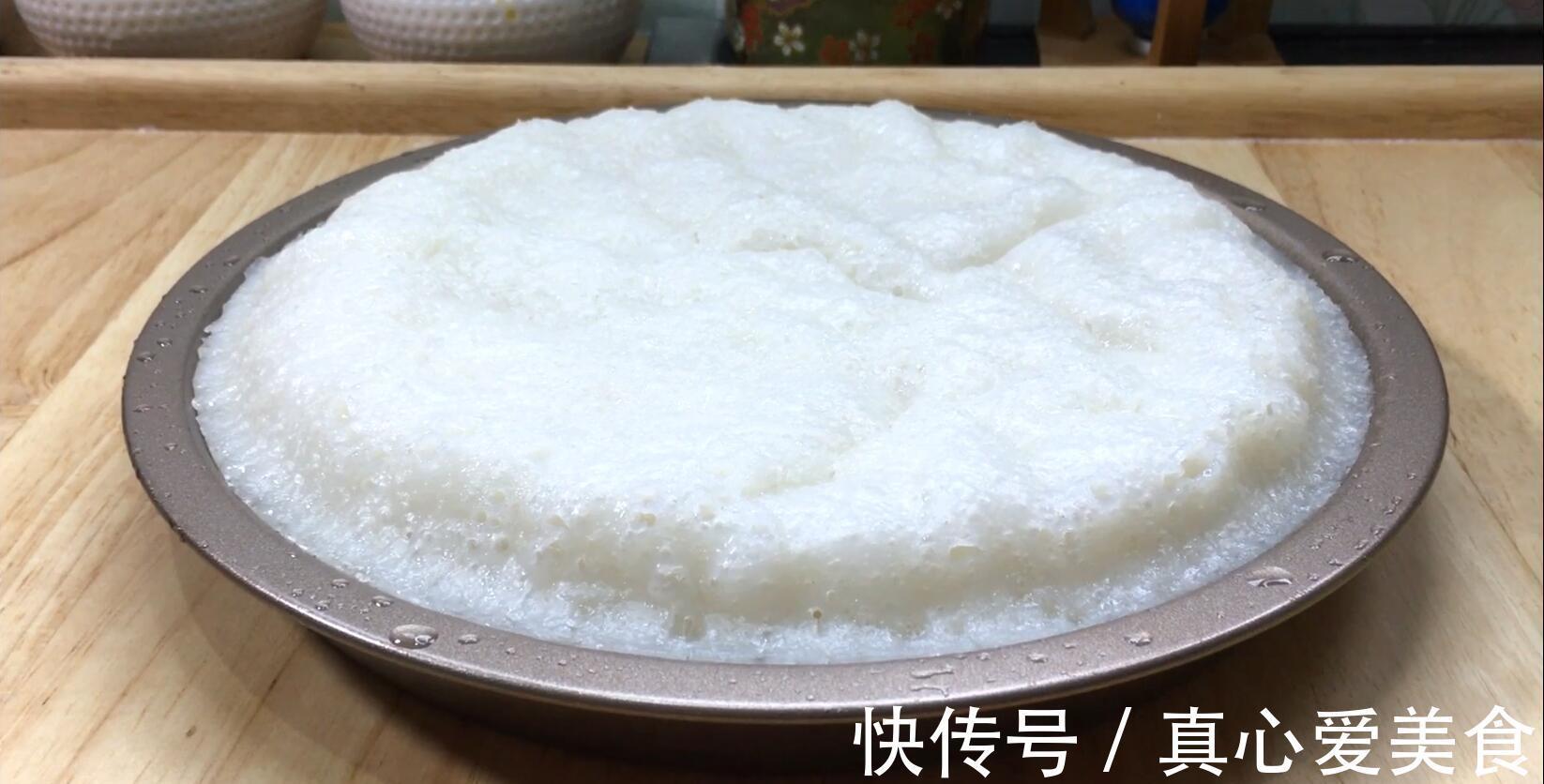 广式|广式白糖糕，材料简单口感醇香，爽口不粘牙，有一种独特的香味。