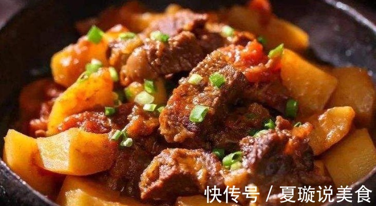 牛腩炖土豆|鲜香软糯肉质软嫩，补铁补锌大王，蛋白丰富汤汁酱香下饭孩子爱吃