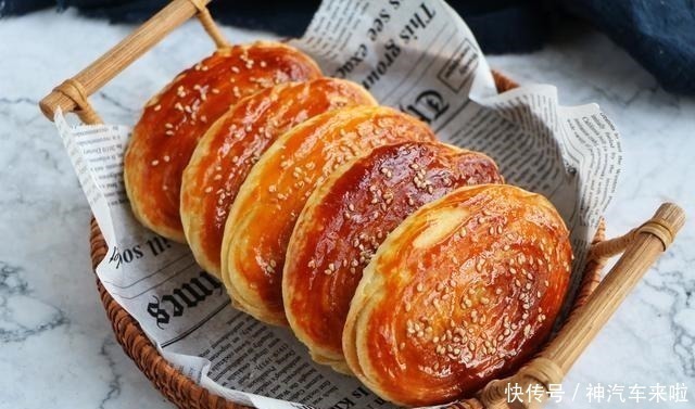 烧饼|自从学会面粉新做法,每周必做1次,比包子馒头好吃,家人爱吃