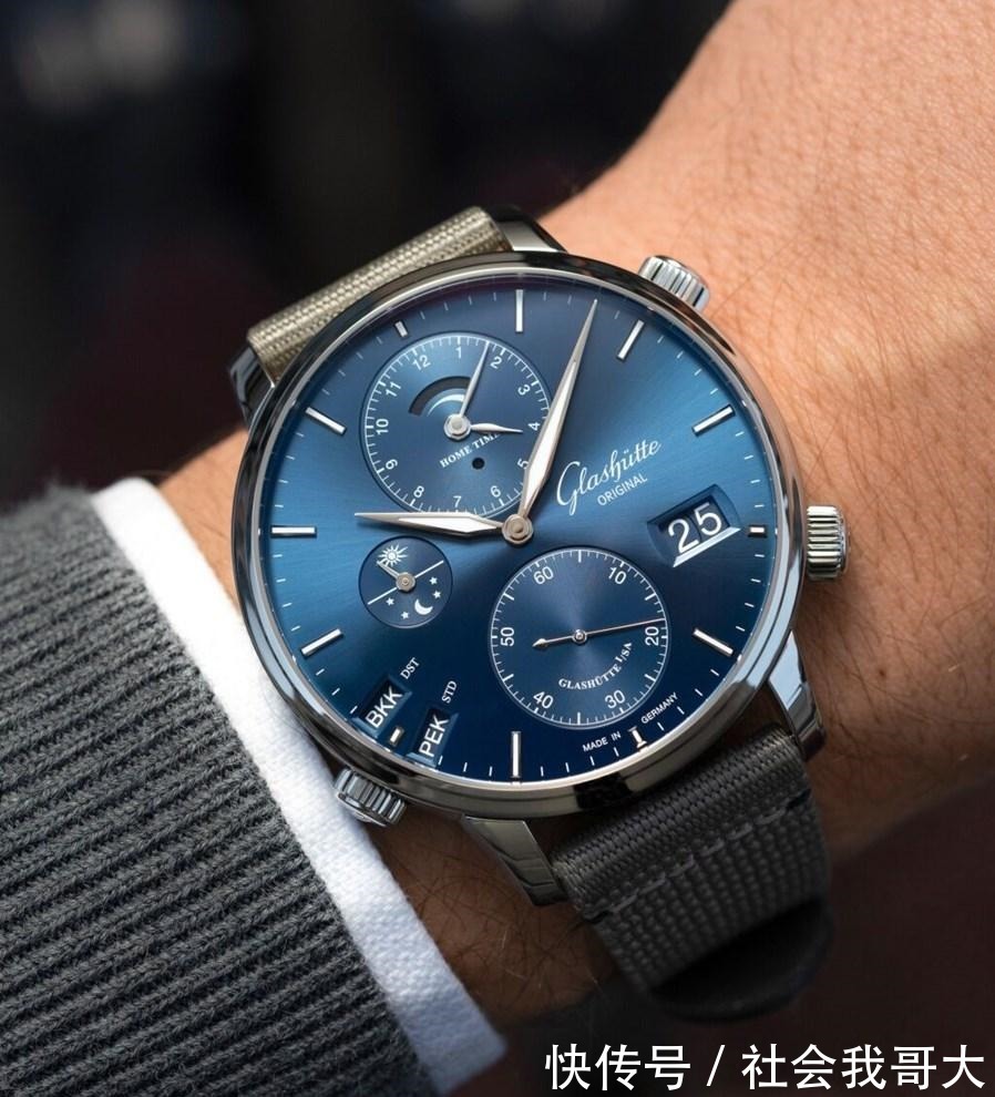 lite#Glashütte Original 格拉苏蒂原创为经典正装表增添新款表带!