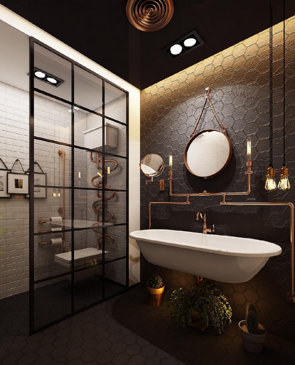 卫生间|干湿分离的三种形态，卫生间设计选它准没错~