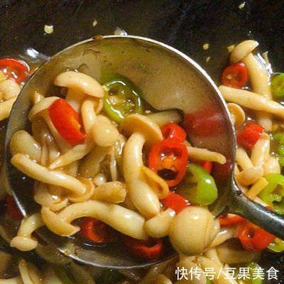 水淀粉|这道小炒白玉菇，分分钟光盘