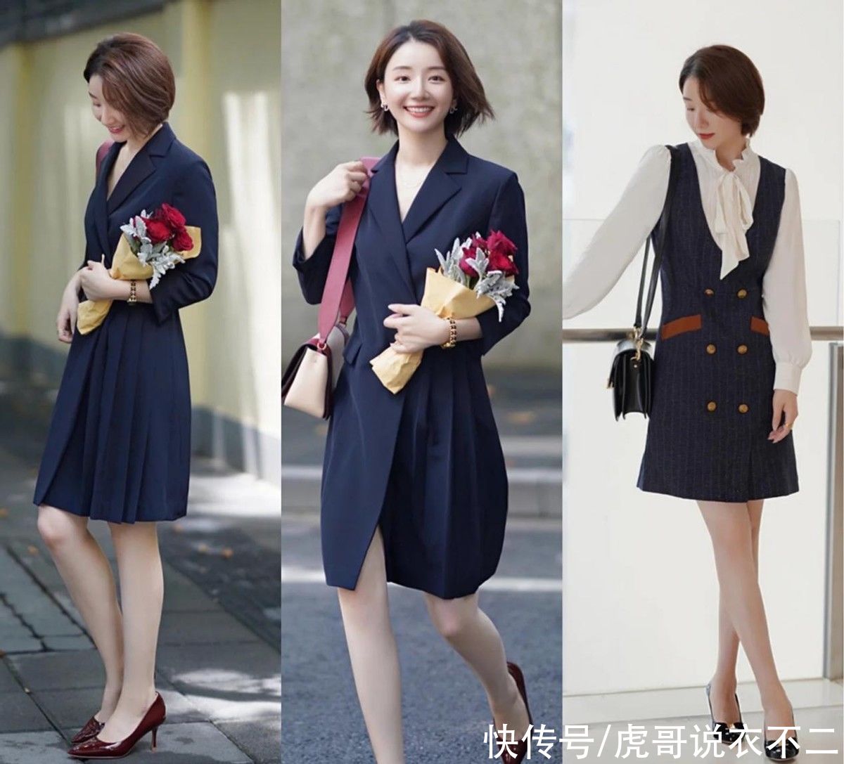 夏日|优雅到骨子里的夏日裙装打扮，气质美女亲自示范，出街通勤都很靓