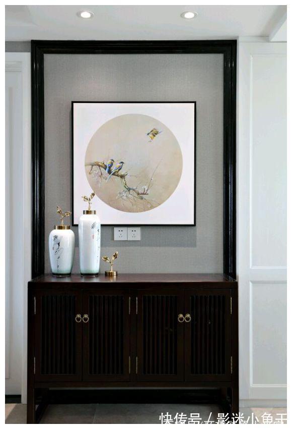 餐厅|110平新中式风装修结束,客厅餐厅连通亮堂真好,给大家晒晒装修