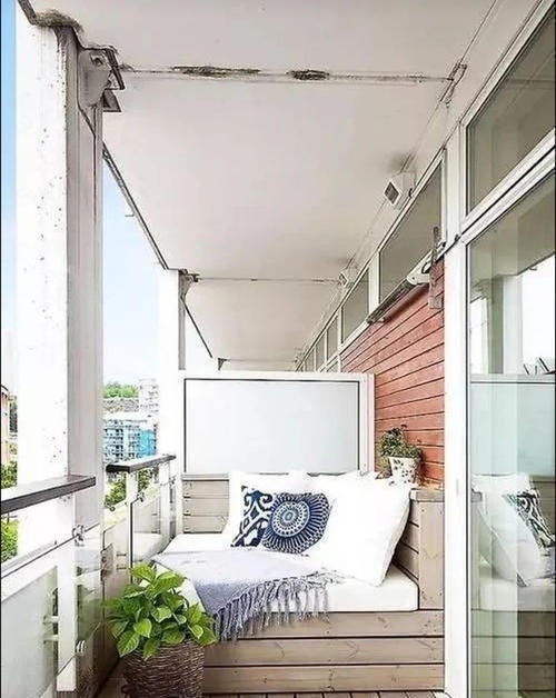 木柜床|阳台别打卡座了,装个木柜床能装又能躺,还能当间房多实用!