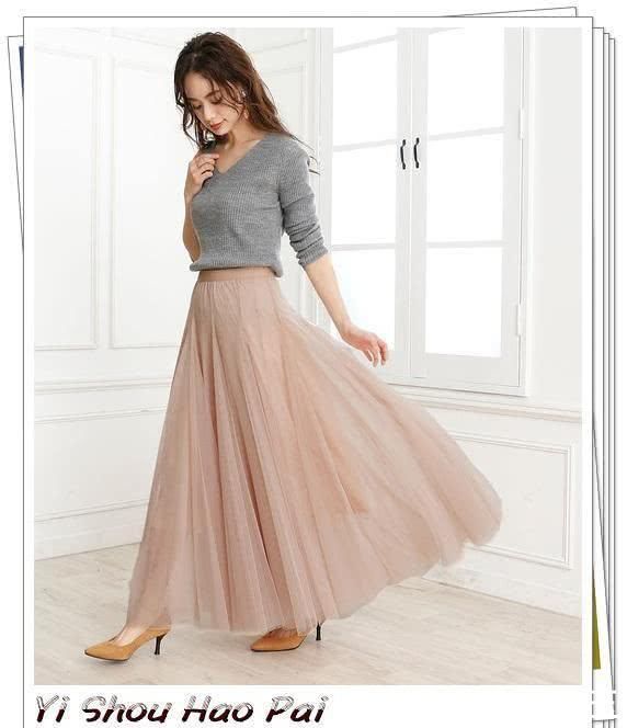 鞋子|夏季网纱裙的日系流行穿搭示范,看日本女人怎么给它配上衣和鞋子