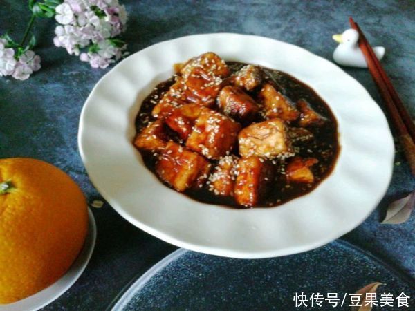 花生油|豆腐这样做比肉还好吃～脆皮糖醋豆腐