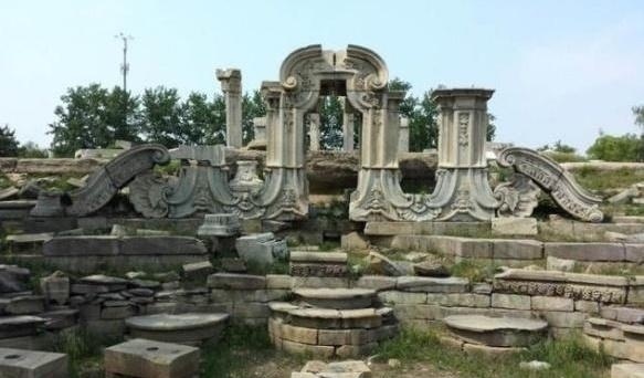 圆明园|圆明园被烧前照片,被外国人拍下,在英国拍卖,成无数国人的遗憾