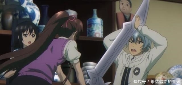 白刃|想开后宫,那就要先学会这技能,动漫中那些“空手入白刃”的场景