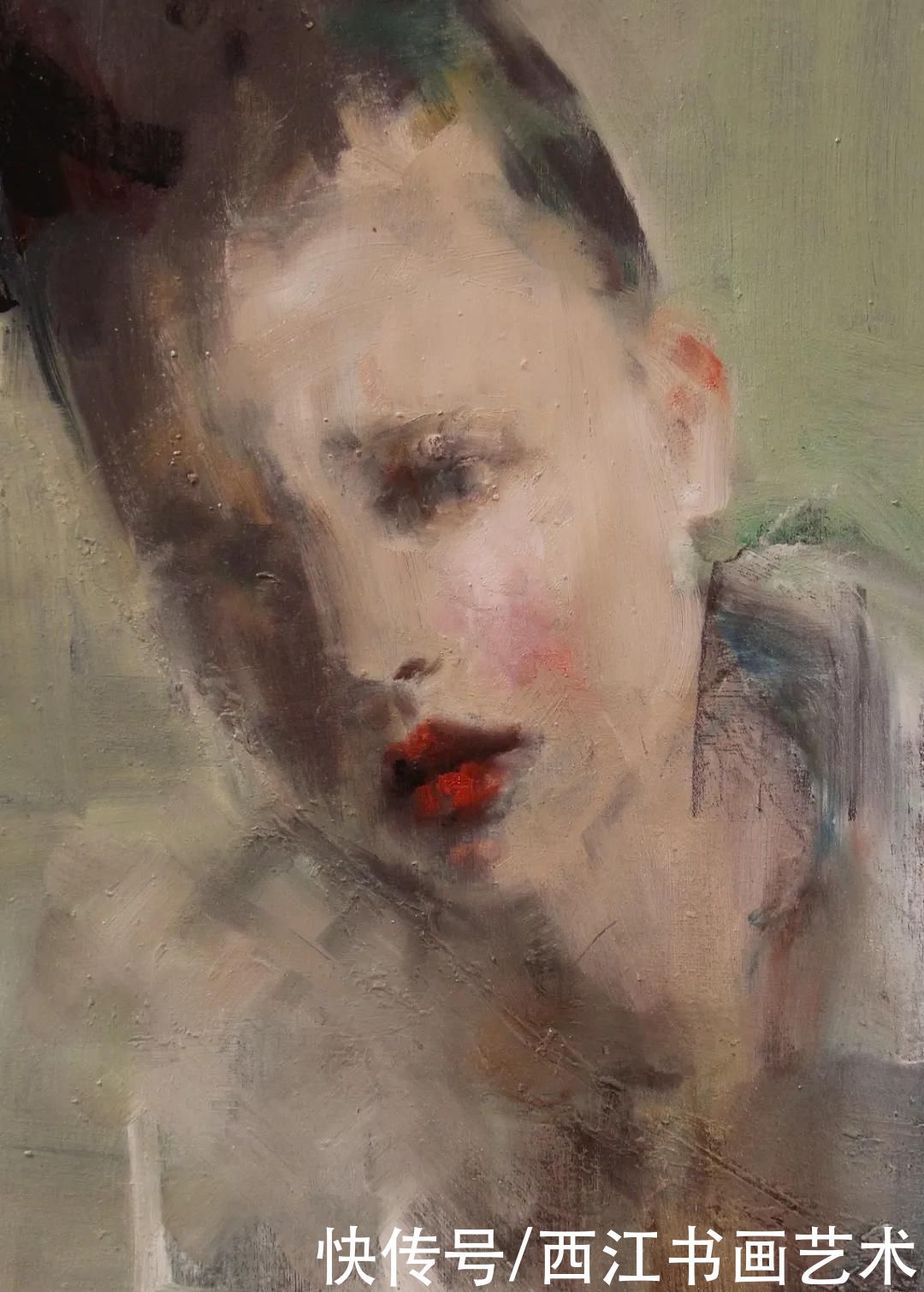 范妮|敏感，感性与永恒：法国女画家莫罗的抽象人物