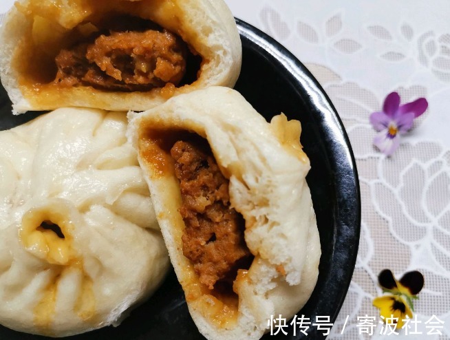 包子|调肉馅有窍门,多加“一水一油”,鲜嫩香味足,包饺子包子都好吃
