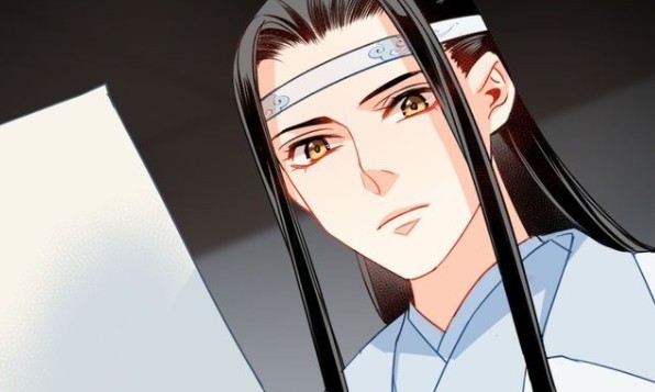 魏无羡|《魔道祖师》魏无羡把蓝忘机画在纸上,蓝忘机立马就恼羞成怒了!