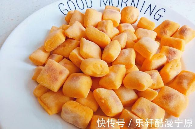可口|南瓜奶香小馒头,松软可口,奶香四溢,一口一个停不下来