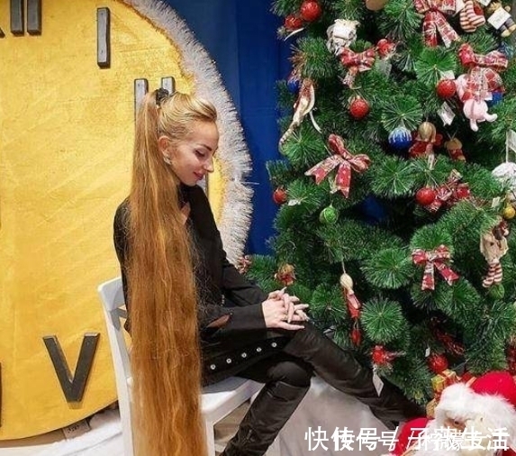 阿莱娜·克拉夫琴科|乌克兰女子留2米头发,每天梳到睡着,本人:5岁之后没剪过