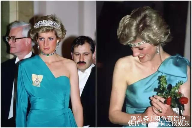 戴安娜|戴安娜生前的经典项链，被卡米拉改成胸针，却戴一次被人骂一次