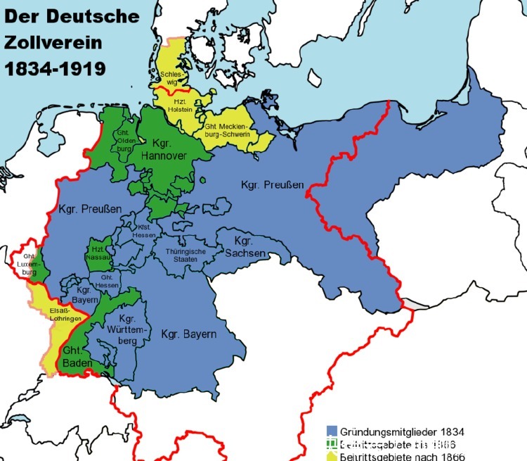哈布斯堡|从拿破仑战争到德意志第二帝国建立,梳理普鲁士崛起的发展脉络