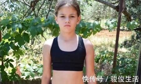 健身|12岁小女生尝试健身,看她坚持健身2周后,身材有什么变化