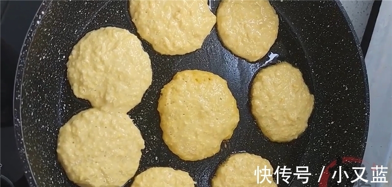 玉米饼|1根玉米，1个鸡蛋简单一做，比炒的好吃，比煮的简单，每次吃不够
