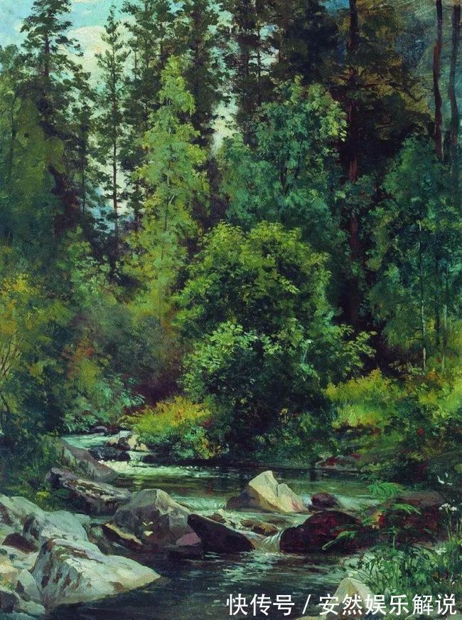现实主义&俄罗斯杰出风景画家希施金的作品,诗一般的境界!