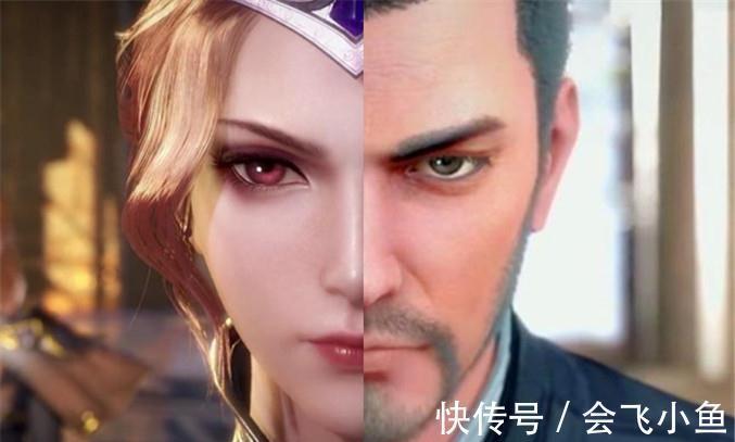 唐三|斗罗大陆CP半张脸,大师和比比东无缝衔接,唐三和小舞一脸夫妻相