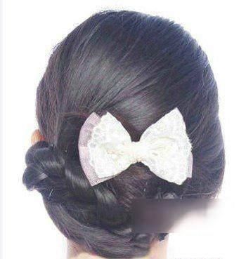 发夹|还在扎丸子头吗,那你就太土了,试试这几款编发图解,超漂亮