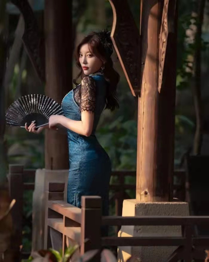 旗袍|旗袍装下的女人, 轻熟风韵, 超有女人味