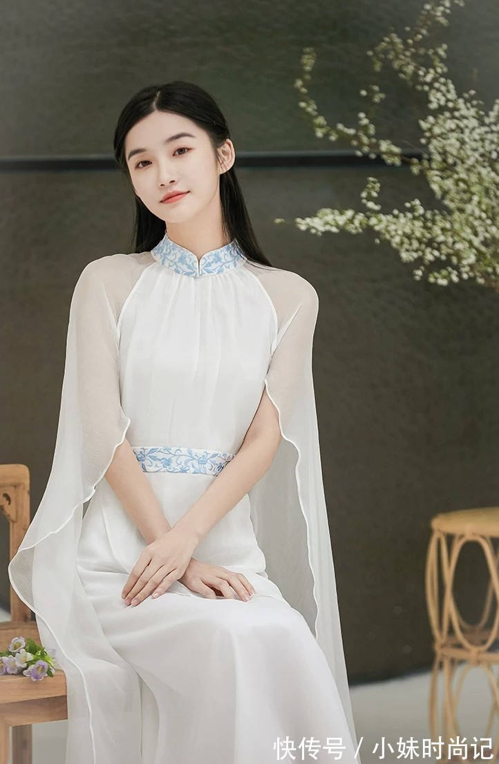 连衣裙|中国风连衣裙,超仙飘逸,像是梦境一样