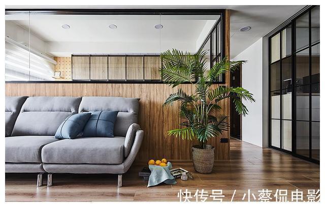 客厅|同样是110㎡的房子,她家精致又充满细节,每天都像在度假!