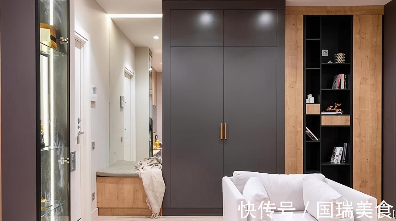 装修设计|美与实用并存的59㎡小家:布局完美,优雅温馨,卫生间真有格调!