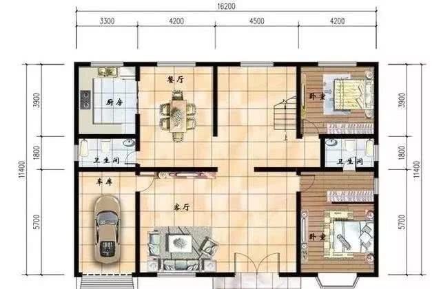 主体|建两层的别墅 这8款户型, 庄重大气, 能建一栋能吹一辈子