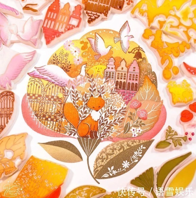 梦幻#她用橡皮制作出梦幻般的童话世界,精细的雕工堪比电脑绘制