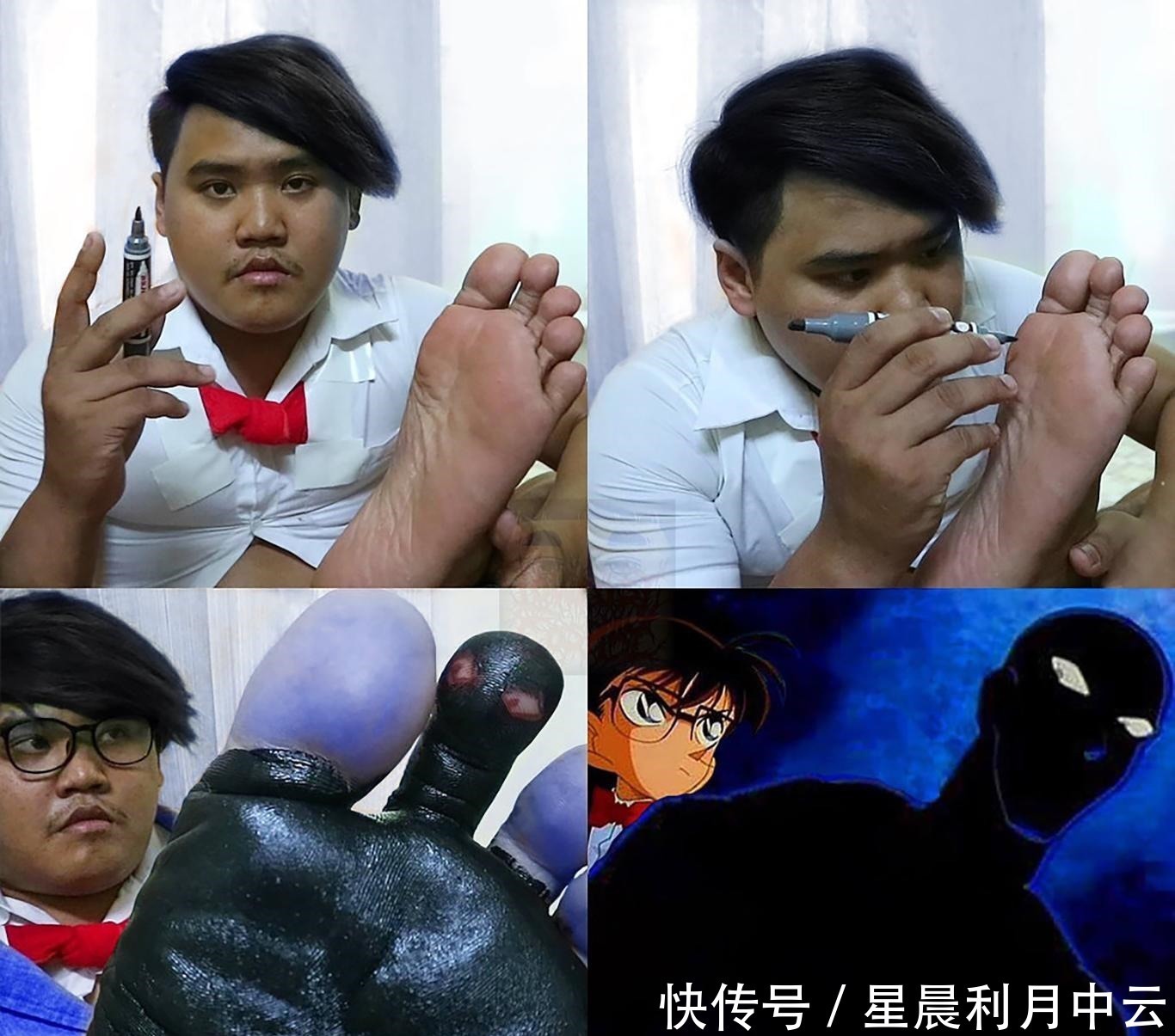 千与千寻|泰国小哥的COS越来越出圈,二次元已经没有难度,万物才是极限