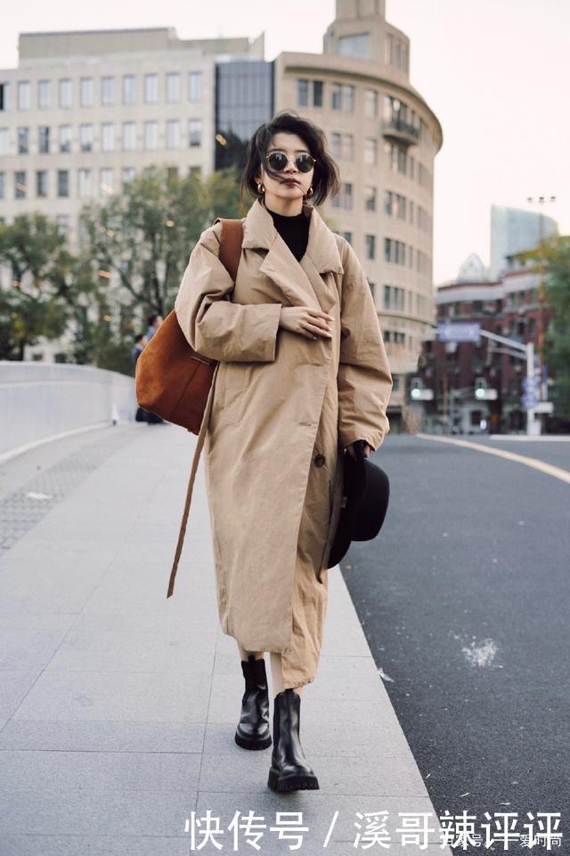 时尚博主三木终于换风格,6套最新秋冬穿搭,“不戴帽子”照样美