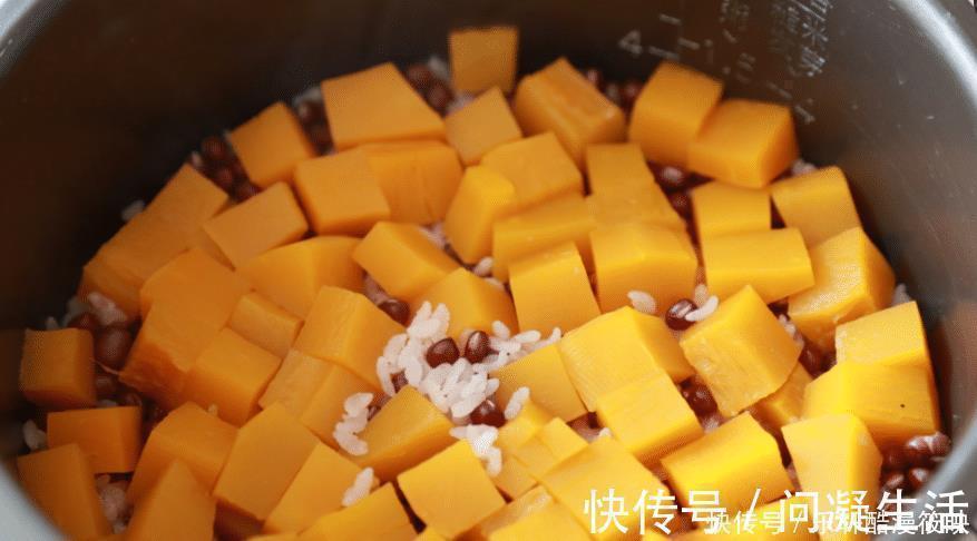 南瓜红豆饭|女人要多吃红豆,教你这样做红豆饭,营养还好吃
