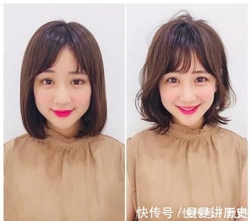 发型师|日本发型师分享“刘海小脸术”有了刘海的小姐姐,原来这么美