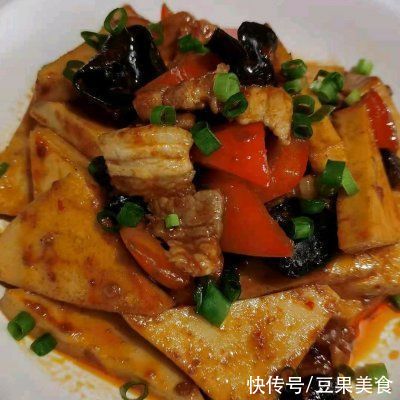 家常|十分钟搞定的家常千页豆腐，味道太绝了