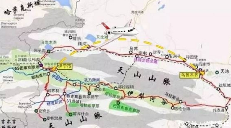 新疆一高铁正在规划：沿途经过雪山和草原，奎屯河谷美得震慑人心